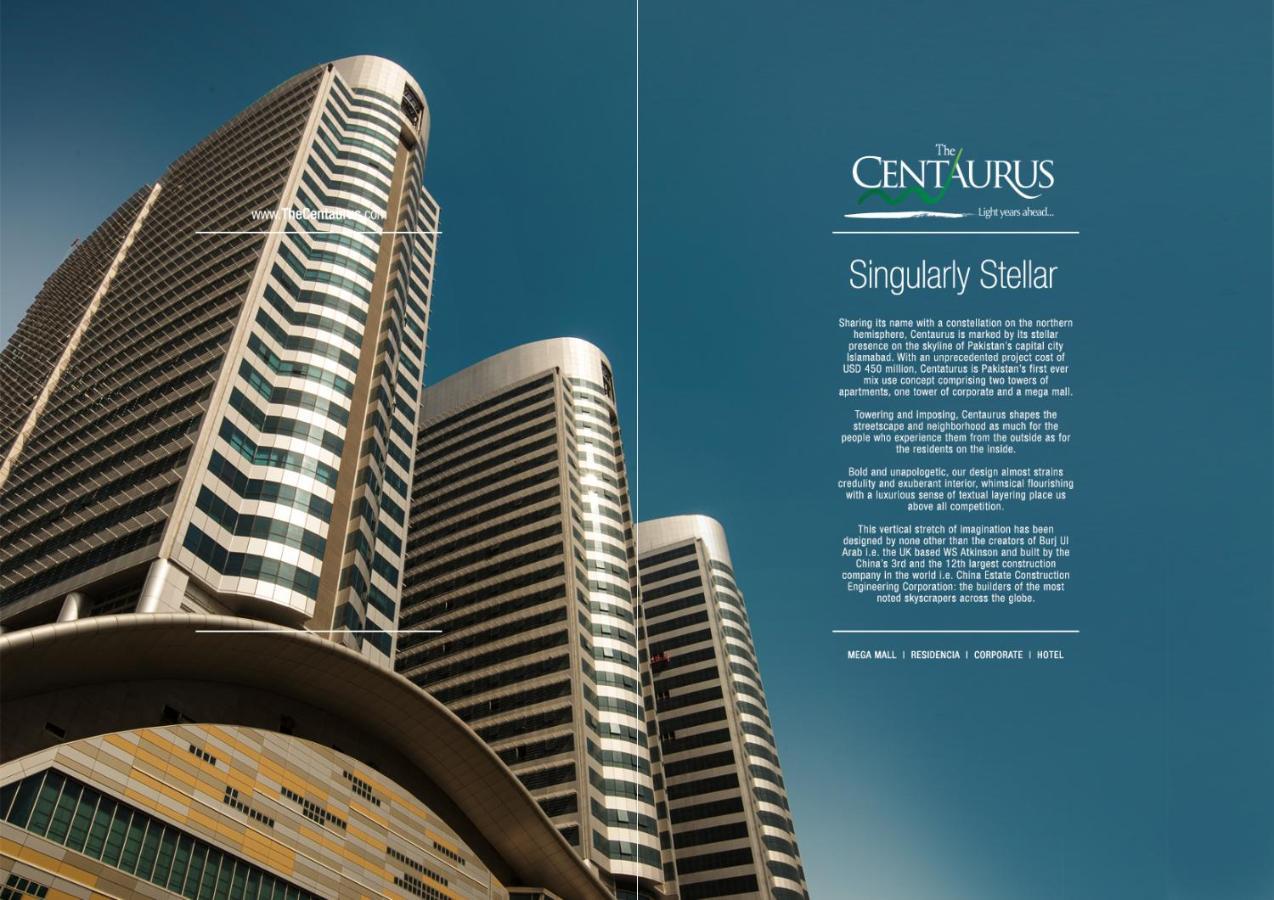 Centaurus Hotel Suites Исламабад Экстерьер фото